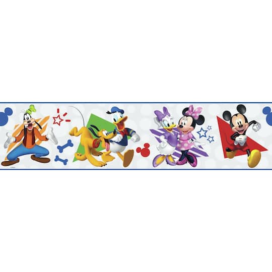 RoomMates Disney Mickey & Friends Peel & Stick Border | 5" x 15ft | Michaels®
